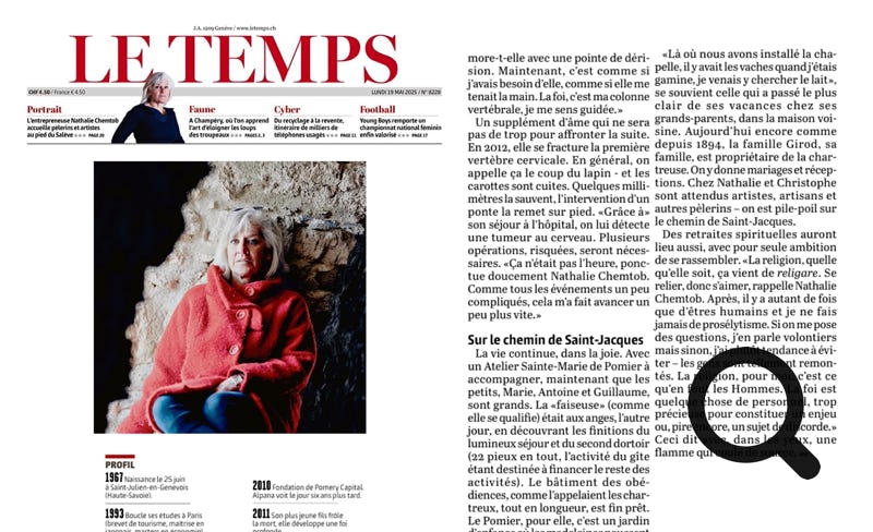 Simon Meier. A frôler les drames, l’entrepreneuse franco-suisse a développé un lien sacré à la vie et à la religion. Au nom du partage, elle inaugure un lieu socio-culturel dans son havre d’enfance