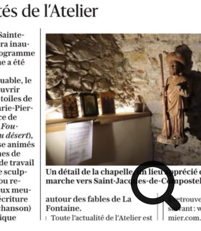 Publié par Dominique Ersnt. Culture et sérénité à l’Atelier Sainte-Marie de Pomier En rénovant l’ancienne ferme-écurie de la chartreuse de Pomier, Nathalie et Christophe Chemtop ont conçu un espace artistique unique dans le Genevois, dédié à la création et au bien-être.