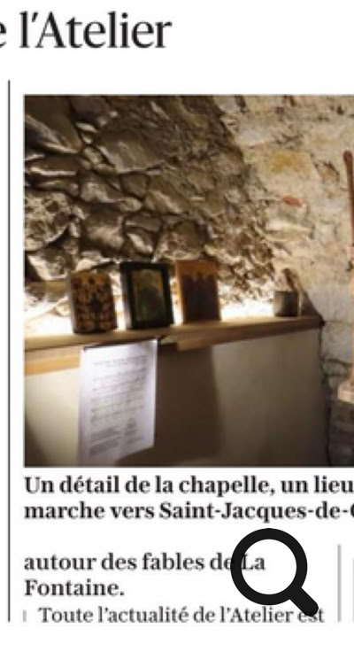Publié par Dominique Ersnt. Culture et sérénité à l’Atelier Sainte-Marie de Pomier En rénovant l’ancienne ferme-écurie de la chartreuse de Pomier, Nathalie et Christophe Chemtop ont conçu un espace artistique unique dans le Genevois, dédié à la création et au bien-être.