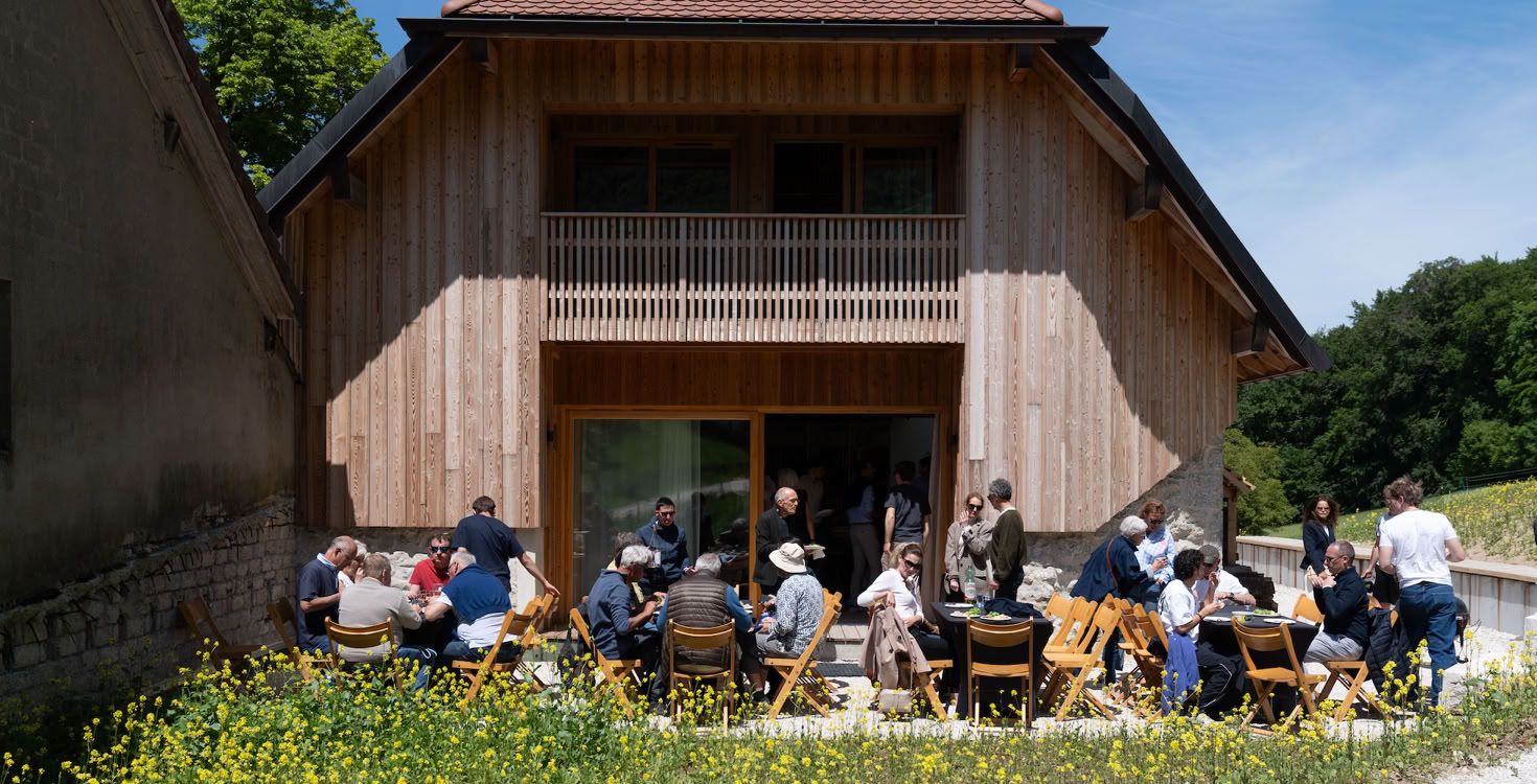 Ambiance, gite de l'atelier Sainte-Marie de Pomier. 24.05.25. Presilly Haute-Savoie