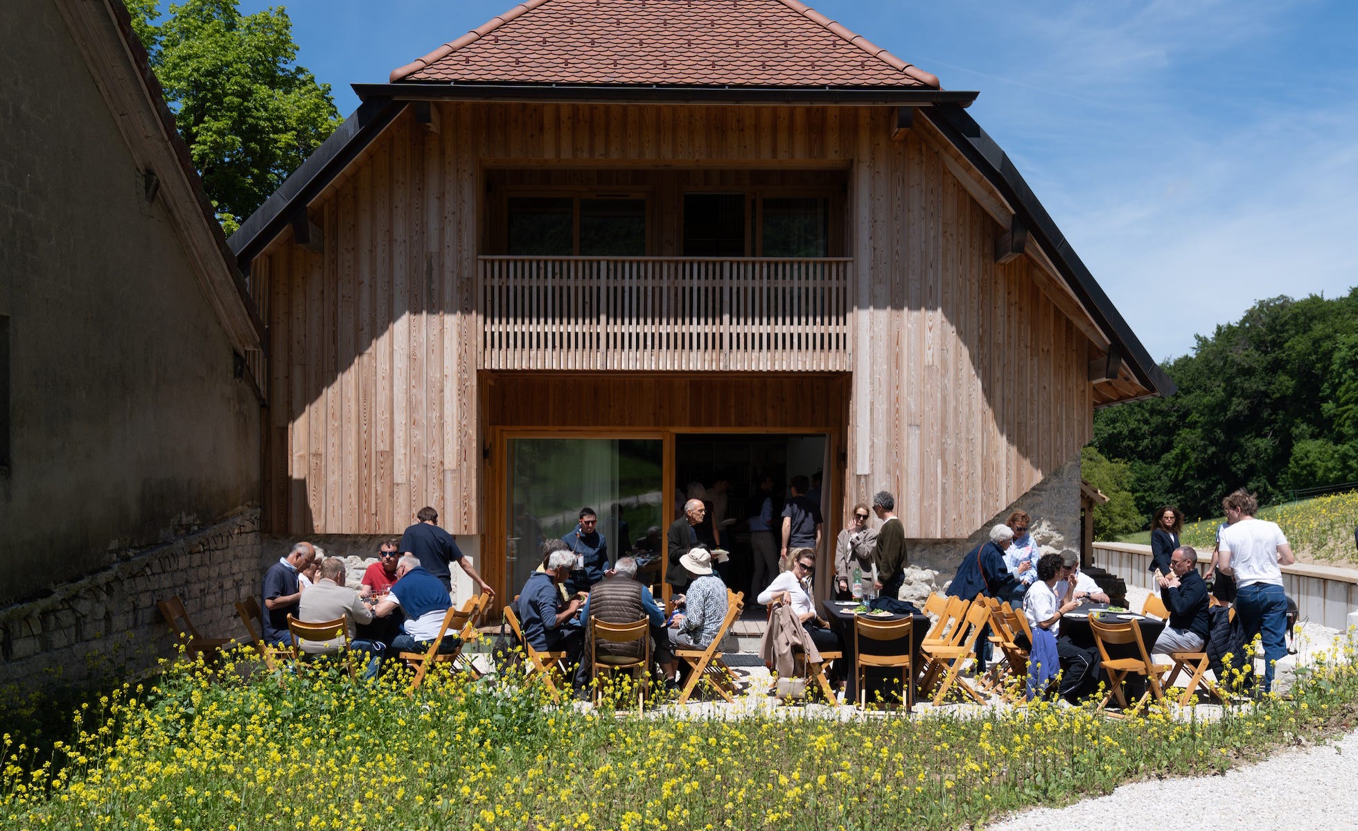Ambiance, gite de l'atelier Sainte-Marie de Pomier. 24.05.25. Presilly Haute-Savoie